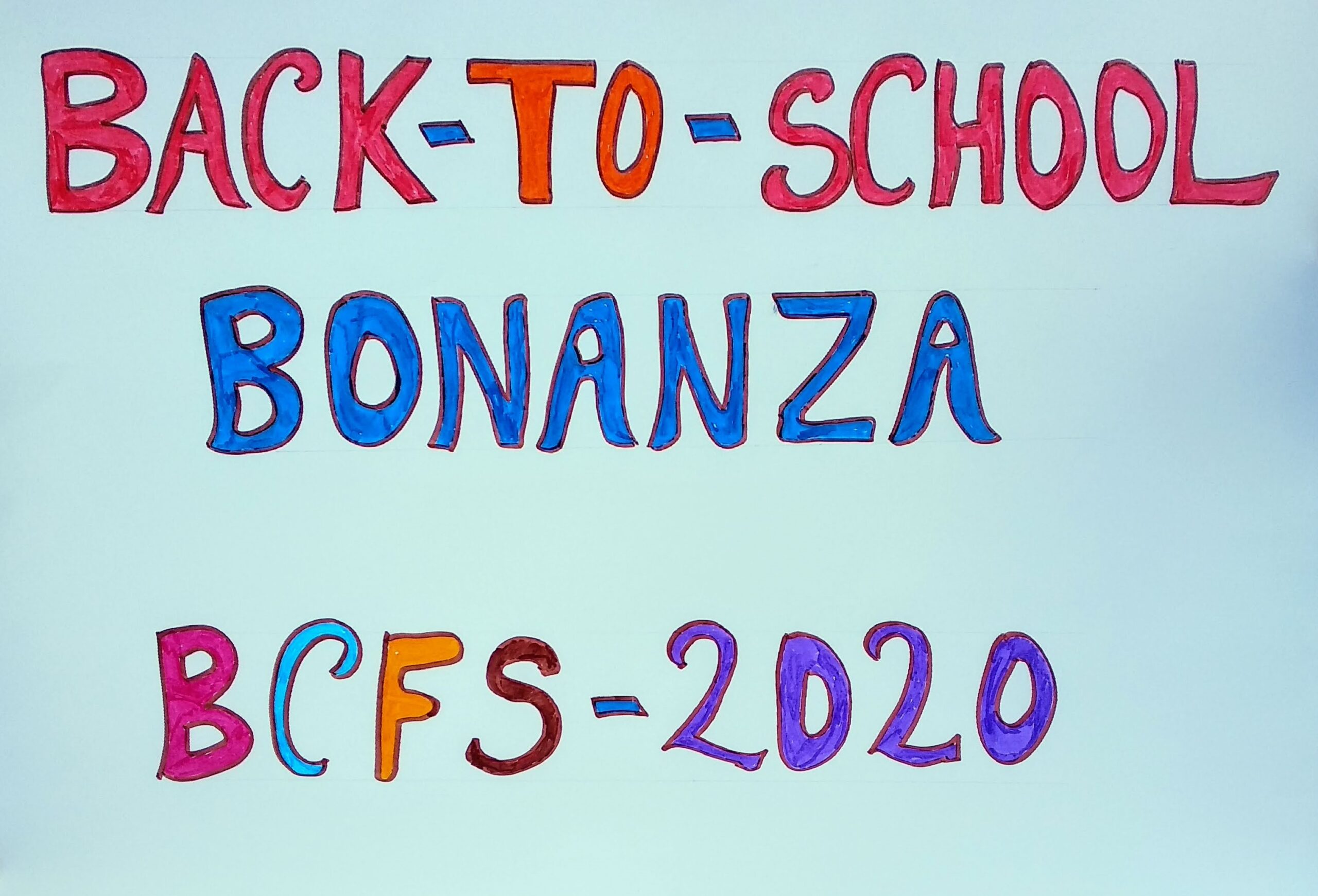 BCFS Back 2 School Bonanza - Bangladesh Canada Friendship 